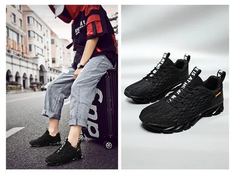 Casual Sneakers Non Slip Breathable Running Shoe Mesh Tenis Outdoor Basketball Sports Tennis Zapatos De Hombre Men's Shoes