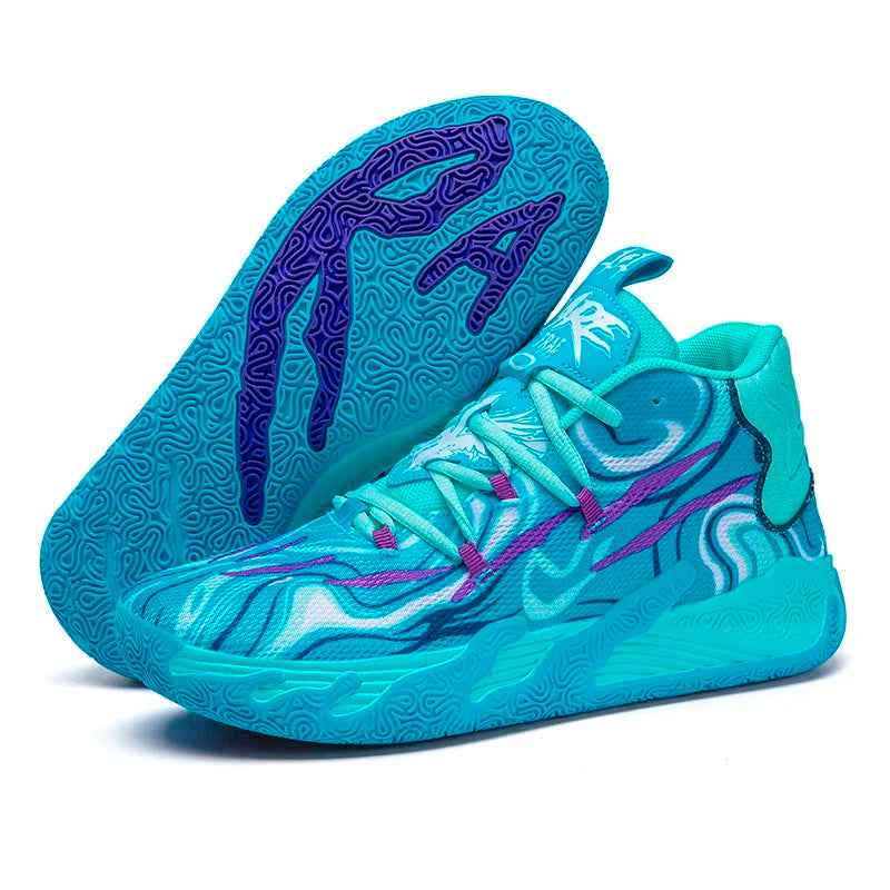 2025 Basketball Shoes for Men Cushioning Basketball Sneaker Women Kids High-top Outdoor Sport Sneakers Breathable Athletic Shoes