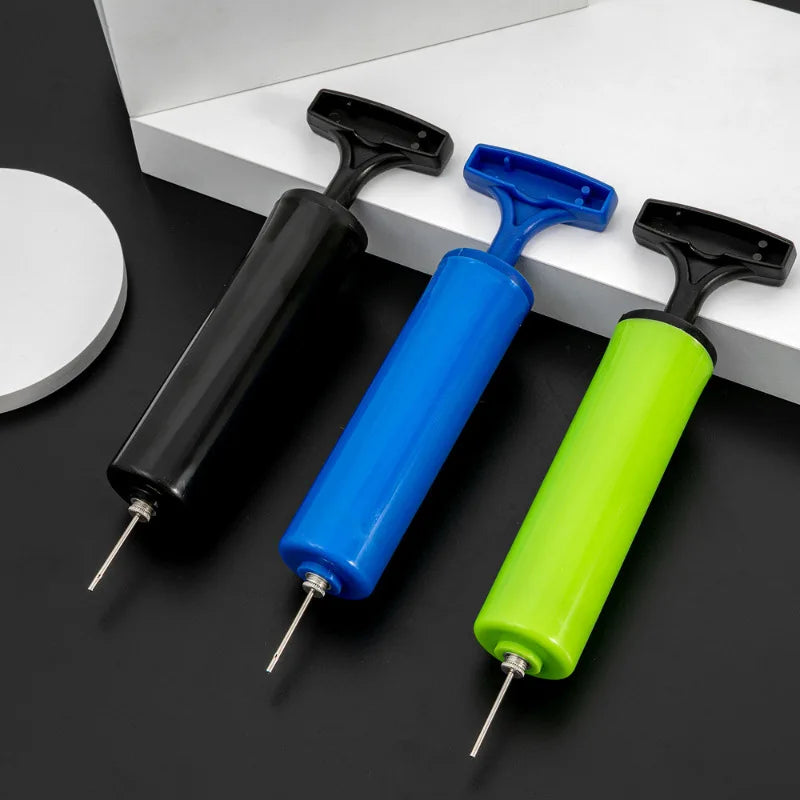 1PC Bicycle Manual Inflation Pump with Inflation Needle for Basketball/soccer/swimming Rings/volleyball/balloons/beach Balls