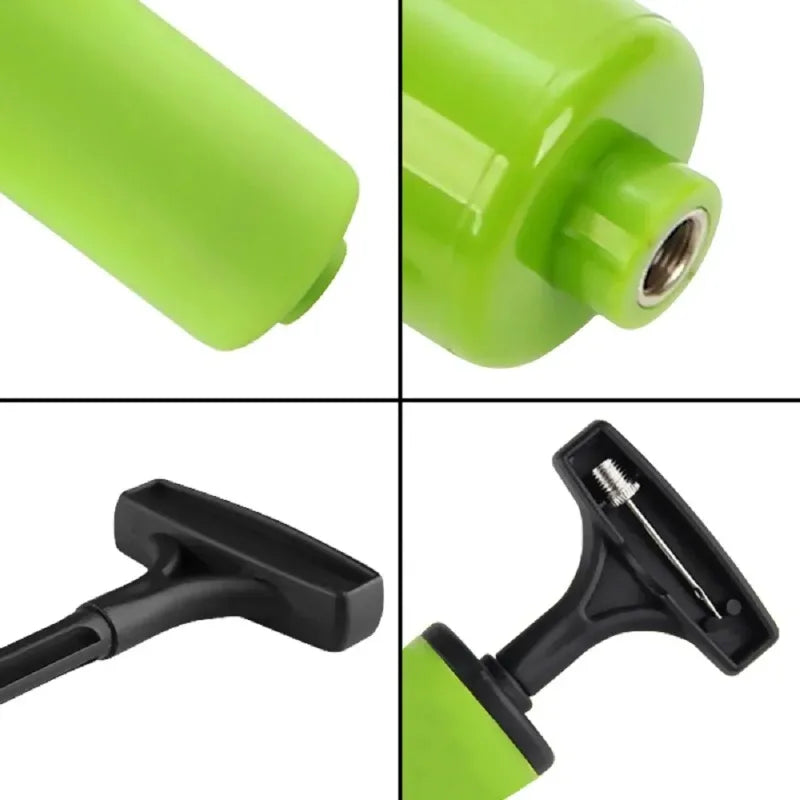 1PC Bicycle Manual Inflation Pump with Inflation Needle for Basketball/soccer/swimming Rings/volleyball/balloons/beach Balls