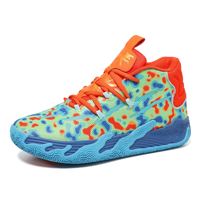 2025 Basketball Shoes for Men Cushioning Basketball Sneaker Women Kids High-top Outdoor Sport Sneakers Breathable Athletic Shoes