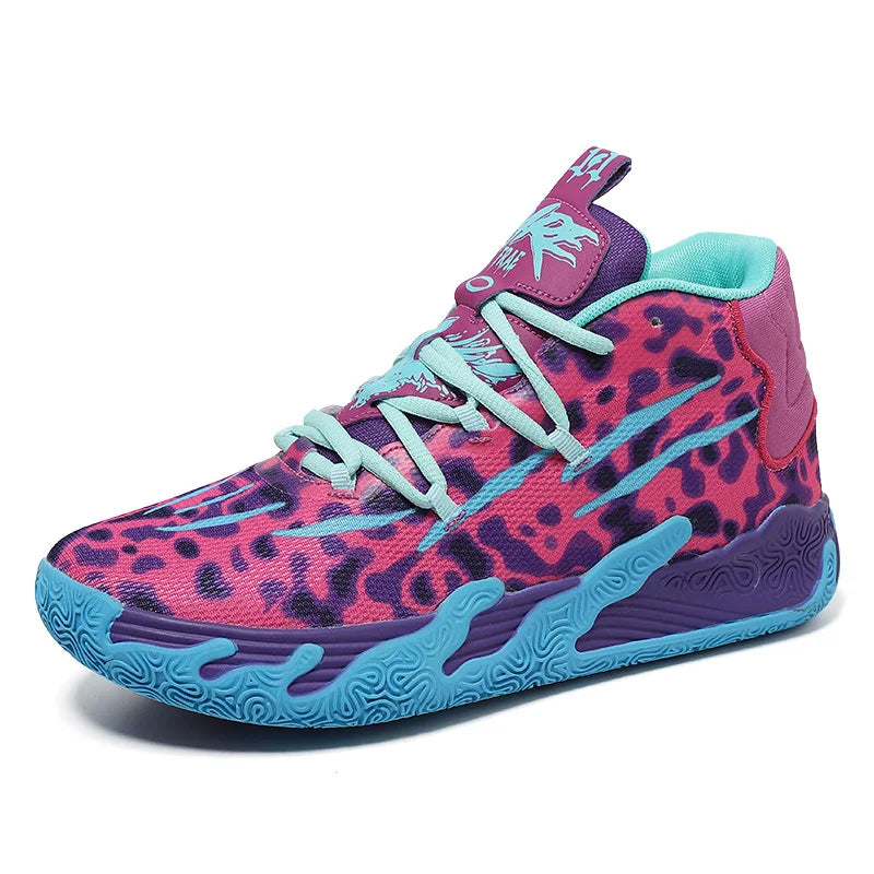 2025 Basketball Shoes for Men Cushioning Basketball Sneaker Women Kids High-top Outdoor Sport Sneakers Breathable Athletic Shoes