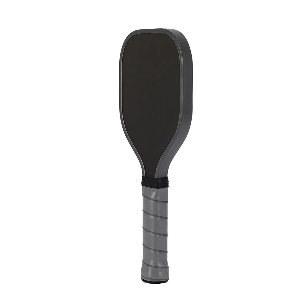 Carbon Fiber Frosted Surface Pickleball Paddle Lightweight Nonslip Grip Sweet Spot Trainer Long Handle Professional