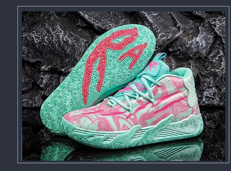 2025 Basketball Shoes for Men Cushioning Basketball Sneaker Women Kids High-top Outdoor Sport Sneakers Breathable Athletic Shoes