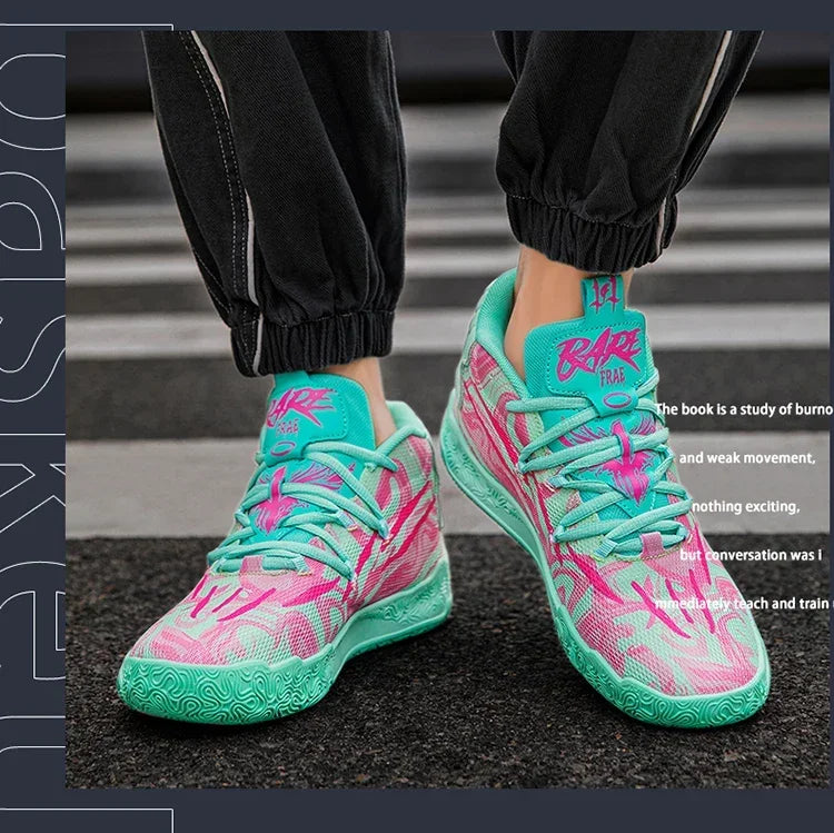 2025 Basketball Shoes for Men Cushioning Basketball Sneaker Women Kids High-top Outdoor Sport Sneakers Breathable Athletic Shoes