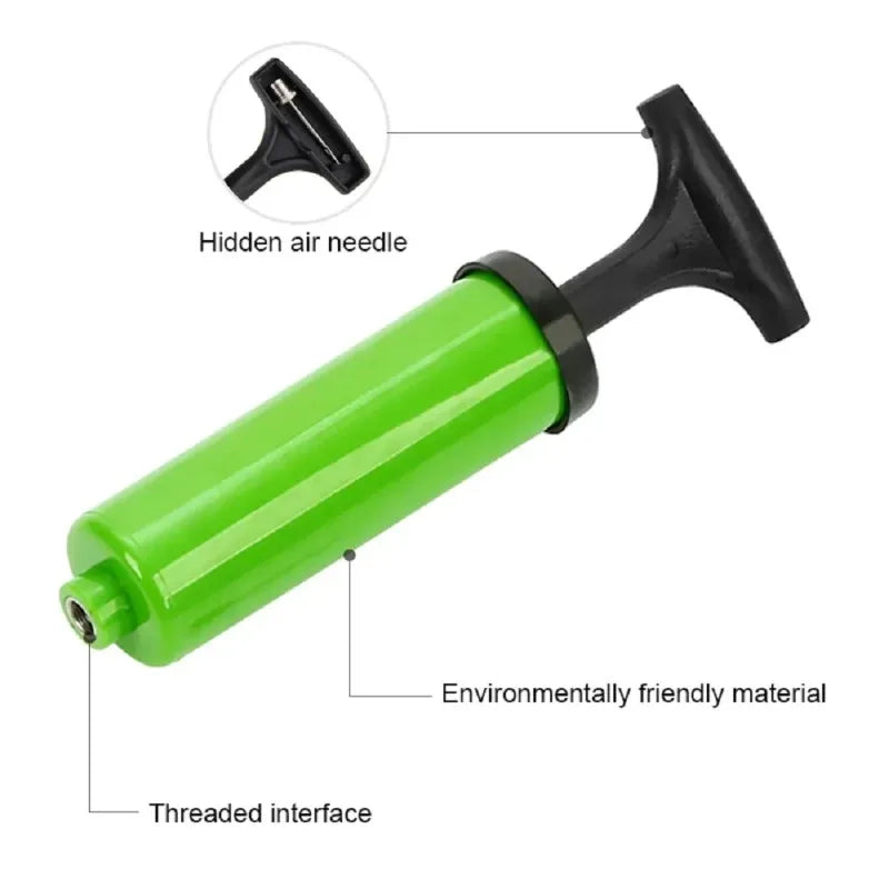 1PC Bicycle Manual Inflation Pump with Inflation Needle for Basketball ...