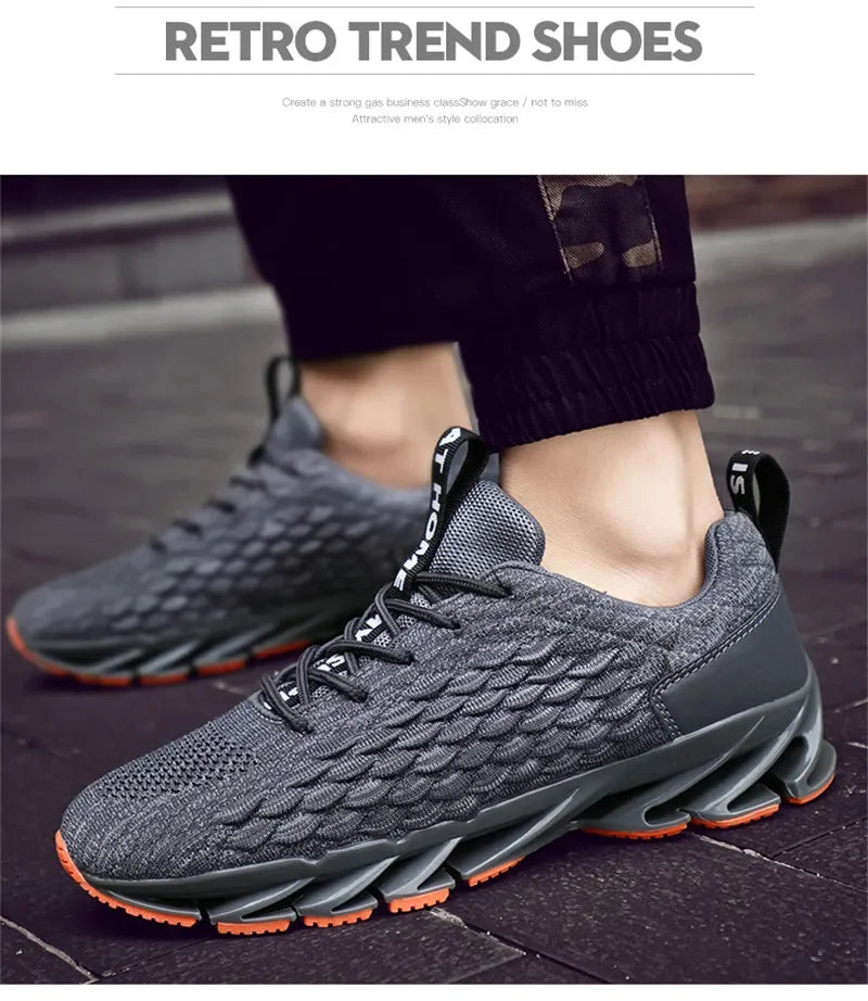 Casual Sneakers Non Slip Breathable Running Shoe Mesh Tenis Outdoor Basketball Sports Tennis Zapatos De Hombre Men's Shoes