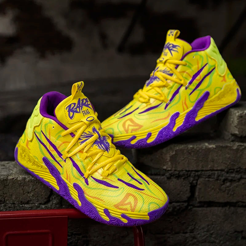 2025 Basketball Shoes for Men Cushioning Basketball Sneaker Women Kids High-top Outdoor Sport Sneakers Breathable Athletic Shoes