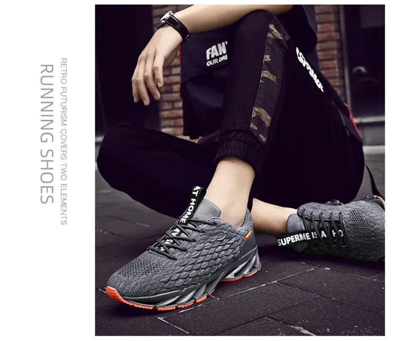 Casual Sneakers Non Slip Breathable Running Shoe Mesh Tenis Outdoor Basketball Sports Tennis Zapatos De Hombre Men's Shoes