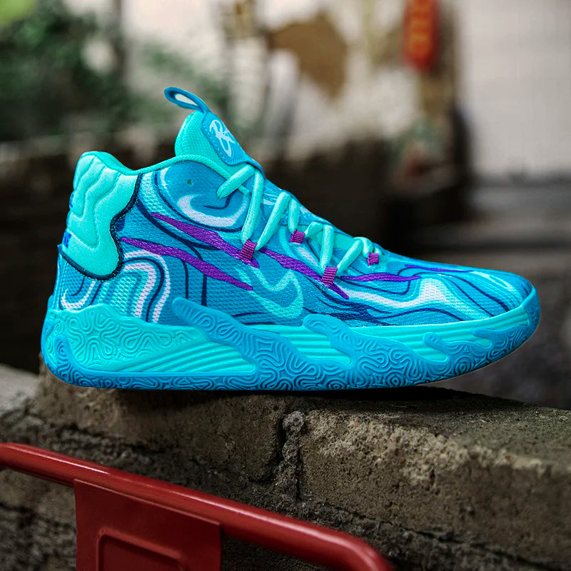 2025 Basketball Shoes for Men Cushioning Basketball Sneaker Women Kids High-top Outdoor Sport Sneakers Breathable Athletic Shoes