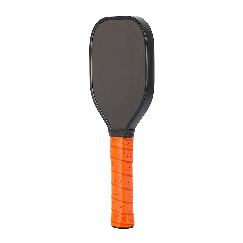 Carbon Fiber Frosted Surface Pickleball Paddle Lightweight Nonslip Grip Sweet Spot Trainer Long Handle Professional