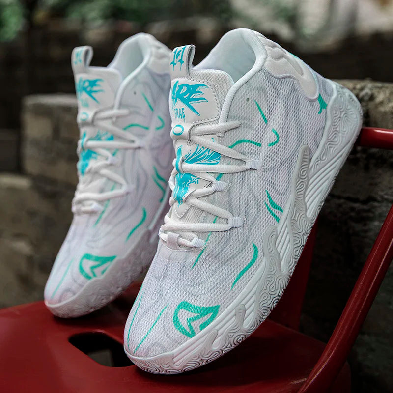2025 Basketball Shoes for Men Cushioning Basketball Sneaker Women Kids High-top Outdoor Sport Sneakers Breathable Athletic Shoes