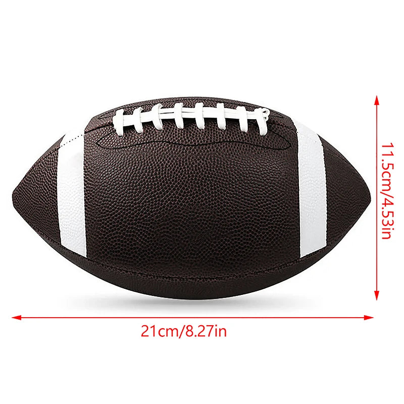 New American Football Soccer Rugby Association Football  Standard Size 8.5inch Sports Football For Men Women Children