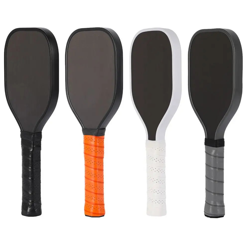 Carbon Fiber Frosted Surface Pickleball Paddle Lightweight Nonslip Grip Sweet Spot Trainer Long Handle Professional