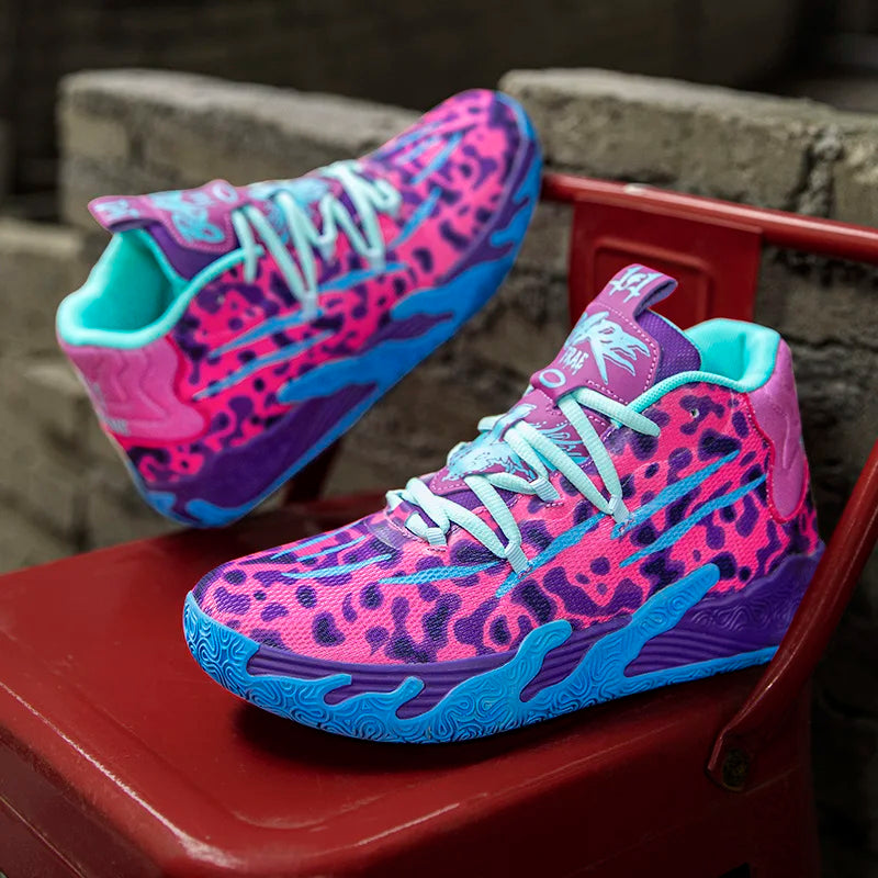 2025 Basketball Shoes for Men Cushioning Basketball Sneaker Women Kids High-top Outdoor Sport Sneakers Breathable Athletic Shoes