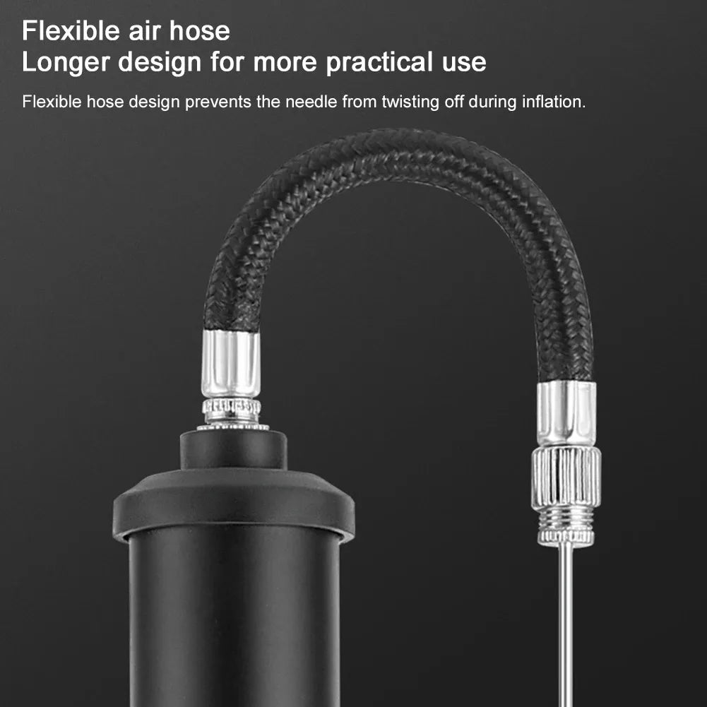 Bicycle Pump Ball Hand Air Pump Portable Soccer Pump Inflator Compact Basketball Football Pump Multifunction Bicycle Air Pump