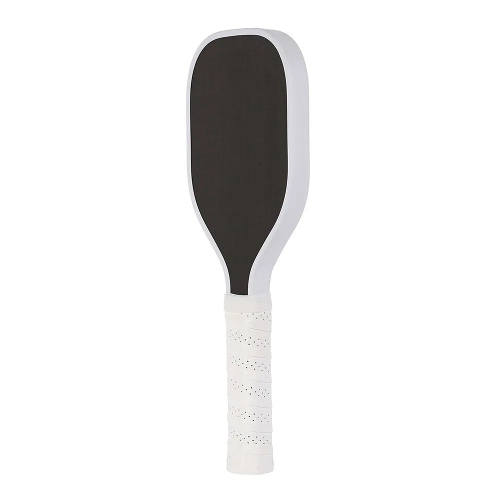 Carbon Fiber Frosted Surface Pickleball Paddle Lightweight Nonslip Grip Sweet Spot Trainer Long Handle Professional