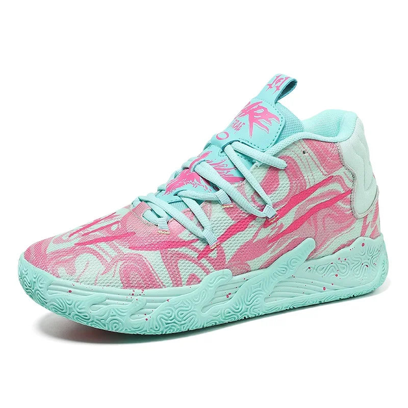 2025 Basketball Shoes for Men Cushioning Basketball Sneaker Women Kids High-top Outdoor Sport Sneakers Breathable Athletic Shoes