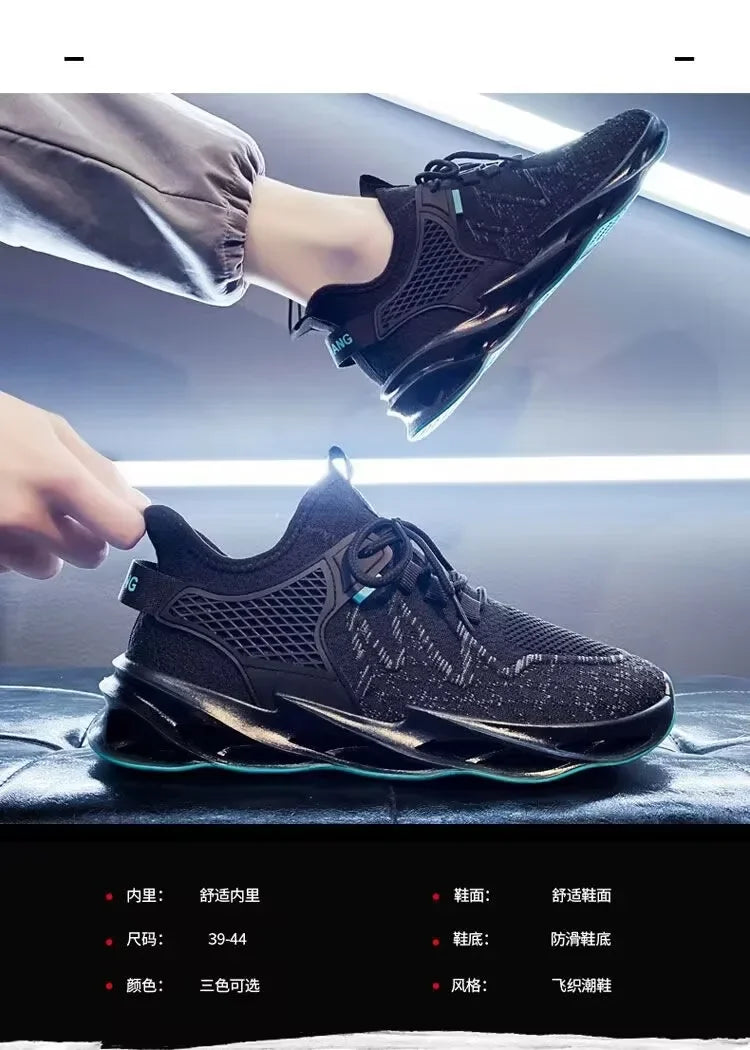 Casual Sneakers Non Slip Breathable Running Shoe Mesh Tenis Outdoor Basketball Sports Tennis Zapatos De Hombre Men's Shoes