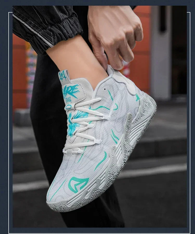 2025 Basketball Shoes for Men Cushioning Basketball Sneaker Women Kids High-top Outdoor Sport Sneakers Breathable Athletic Shoes