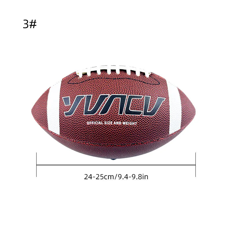 1pc Standard American Football For Outdoor Training And Recreational Play With Official Standard Size ，Size 9，6 Rugby